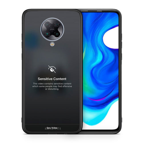 Θήκη Xiaomi Poco F2 Pro Sensitive Content από τη Smartfits με σχέδιο στο πίσω μέρος και μαύρο περίβλημα | Xiaomi Poco F2 Pro Sensitive Content case with colorful back and black bezels