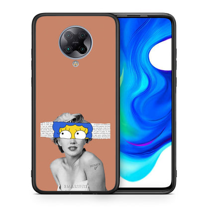 Θήκη Xiaomi Poco F2 Pro Sim Merilyn από τη Smartfits με σχέδιο στο πίσω μέρος και μαύρο περίβλημα | Xiaomi Poco F2 Pro Sim Merilyn case with colorful back and black bezels