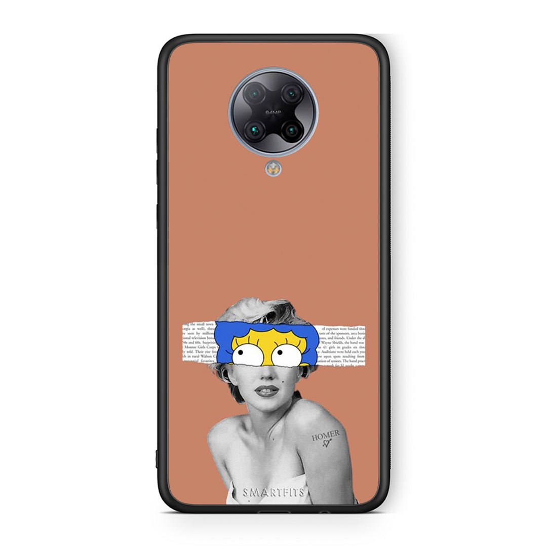 Xiaomi Poco F2 Pro Sim Merilyn θήκη από τη Smartfits με σχέδιο στο πίσω μέρος και μαύρο περίβλημα | Smartphone case with colorful back and black bezels by Smartfits