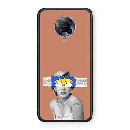 Xiaomi Poco F2 Pro Sim Merilyn θήκη από τη Smartfits με σχέδιο στο πίσω μέρος και μαύρο περίβλημα | Smartphone case with colorful back and black bezels by Smartfits