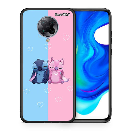 Θήκη Xiaomi Poco F2 Pro Stitch And Angel από τη Smartfits με σχέδιο στο πίσω μέρος και μαύρο περίβλημα | Xiaomi Poco F2 Pro Stitch And Angel case with colorful back and black bezels