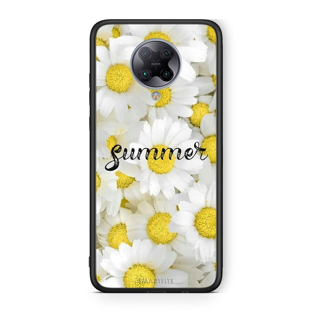 Xiaomi Poco F2 Pro Summer Daisies Θήκη από τη Smartfits με σχέδιο στο πίσω μέρος και μαύρο περίβλημα | Smartphone case with colorful back and black bezels by Smartfits
