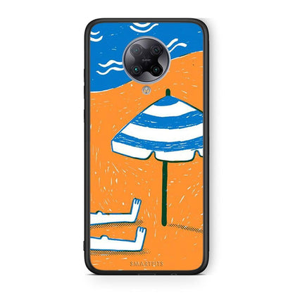 Xiaomi Poco F2 Pro Summering Θήκη από τη Smartfits με σχέδιο στο πίσω μέρος και μαύρο περίβλημα | Smartphone case with colorful back and black bezels by Smartfits