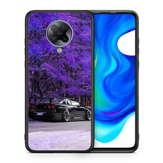 Θήκη Αγίου Βαλεντίνου Xiaomi Poco F2 Pro Super Car από τη Smartfits με σχέδιο στο πίσω μέρος και μαύρο περίβλημα | Xiaomi Poco F2 Pro Super Car case with colorful back and black bezels