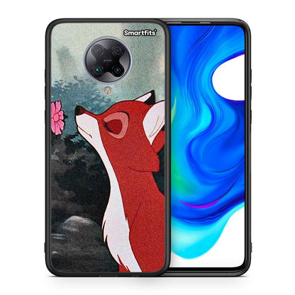 Θήκη Xiaomi Poco F2 Pro Tod And Vixey Love 2 από τη Smartfits με σχέδιο στο πίσω μέρος και μαύρο περίβλημα | Xiaomi Poco F2 Pro Tod And Vixey Love 2 case with colorful back and black bezels