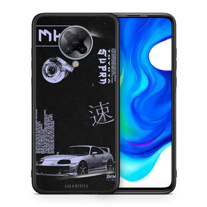 Θήκη Αγίου Βαλεντίνου Xiaomi Poco F2 Pro Tokyo Drift από τη Smartfits με σχέδιο στο πίσω μέρος και μαύρο περίβλημα | Xiaomi Poco F2 Pro Tokyo Drift case with colorful back and black bezels