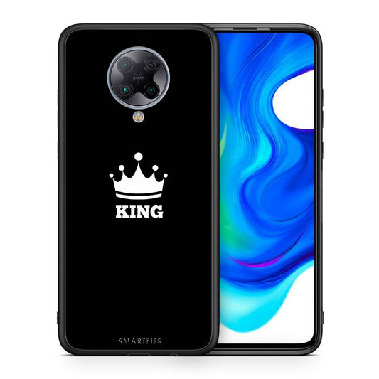 Θήκη Xiaomi Poco F2 Pro King Valentine από τη Smartfits με σχέδιο στο πίσω μέρος και μαύρο περίβλημα | Xiaomi Poco F2 Pro King Valentine case with colorful back and black bezels