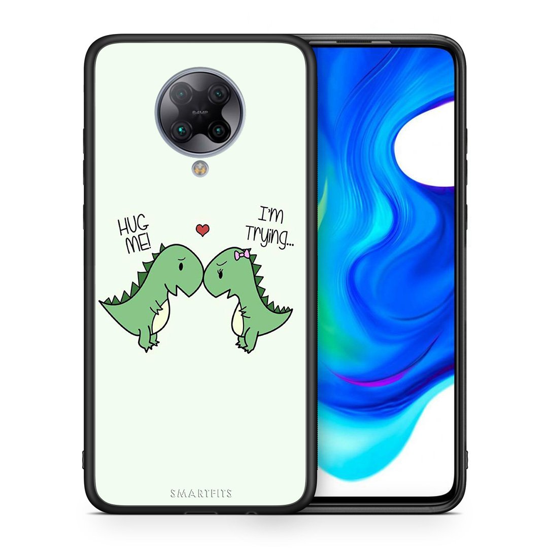 Θήκη Xiaomi Poco F2 Pro Rex Valentine από τη Smartfits με σχέδιο στο πίσω μέρος και μαύρο περίβλημα | Xiaomi Poco F2 Pro Rex Valentine case with colorful back and black bezels