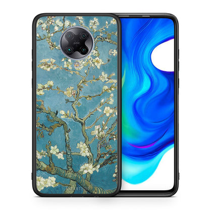Θήκη Xiaomi Poco F2 Pro White Blossoms από τη Smartfits με σχέδιο στο πίσω μέρος και μαύρο περίβλημα | Xiaomi Poco F2 Pro White Blossoms case with colorful back and black bezels