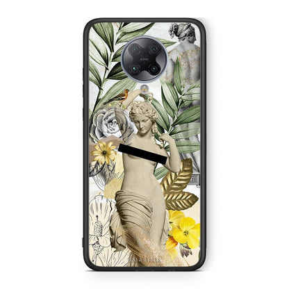 Xiaomi Poco F2 Pro Woman Statue θήκη από τη Smartfits με σχέδιο στο πίσω μέρος και μαύρο περίβλημα | Smartphone case with colorful back and black bezels by Smartfits