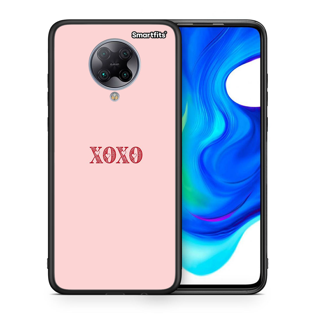 Θήκη Xiaomi Poco F2 Pro XOXO Love από τη Smartfits με σχέδιο στο πίσω μέρος και μαύρο περίβλημα | Xiaomi Poco F2 Pro XOXO Love case with colorful back and black bezels