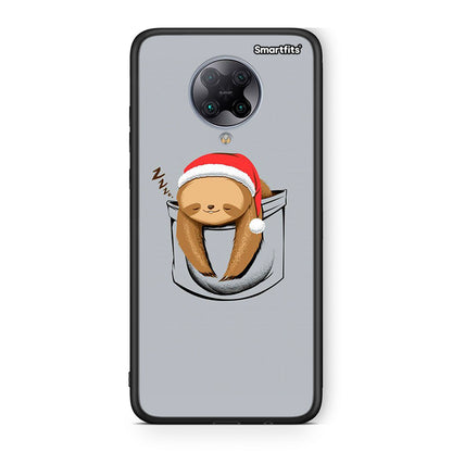 Xiaomi Poco F2 Pro Xmas Zzzz θήκη από τη Smartfits με σχέδιο στο πίσω μέρος και μαύρο περίβλημα | Smartphone case with colorful back and black bezels by Smartfits