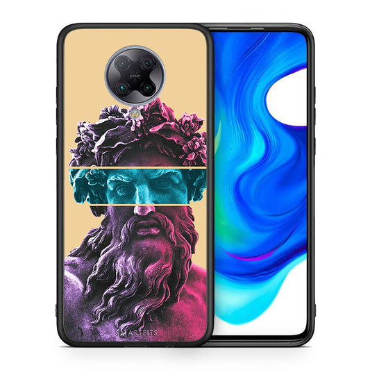 Θήκη Αγίου Βαλεντίνου Xiaomi Poco F2 Pro Zeus Art από τη Smartfits με σχέδιο στο πίσω μέρος και μαύρο περίβλημα | Xiaomi Poco F2 Pro Zeus Art case with colorful back and black bezels