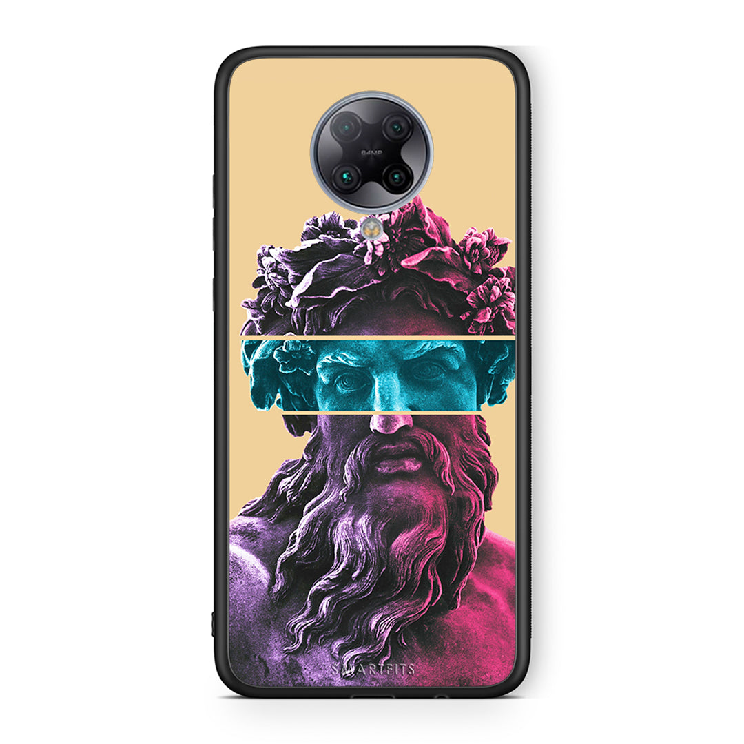Xiaomi Poco F2 Pro Zeus Art Θήκη Αγίου Βαλεντίνου από τη Smartfits με σχέδιο στο πίσω μέρος και μαύρο περίβλημα | Smartphone case with colorful back and black bezels by Smartfits