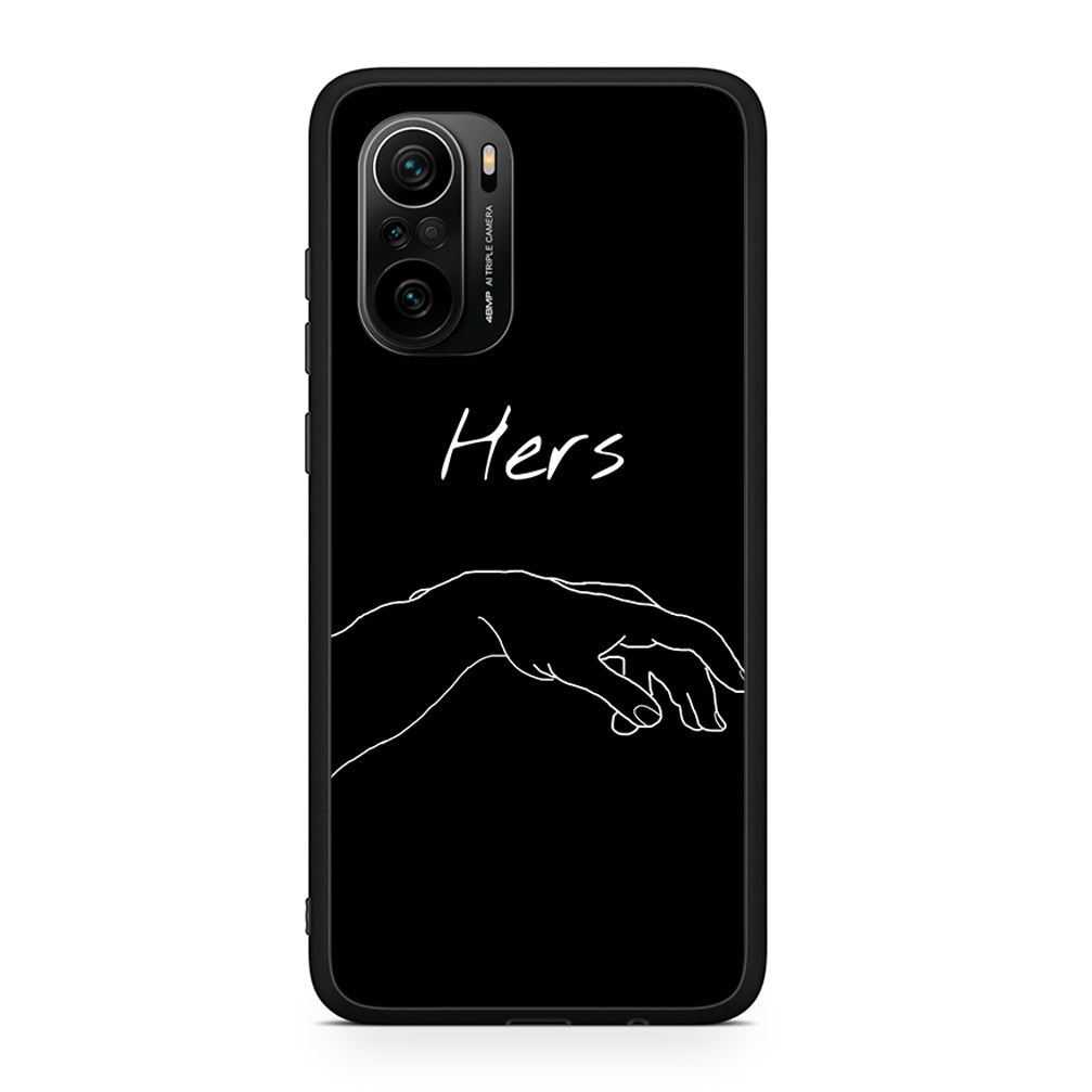 Xiaomi Poco F3 Aeshetic Love 1 Θήκη Αγίου Βαλεντίνου από τη Smartfits με σχέδιο στο πίσω μέρος και μαύρο περίβλημα | Smartphone case with colorful back and black bezels by Smartfits