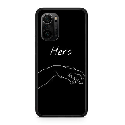 Xiaomi Poco F3 Aeshetic Love 1 Θήκη Αγίου Βαλεντίνου από τη Smartfits με σχέδιο στο πίσω μέρος και μαύρο περίβλημα | Smartphone case with colorful back and black bezels by Smartfits