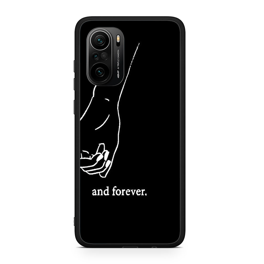 Xiaomi Poco F3 Always & Forever 2 Θήκη Αγίου Βαλεντίνου από τη Smartfits με σχέδιο στο πίσω μέρος και μαύρο περίβλημα | Smartphone case with colorful back and black bezels by Smartfits
