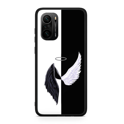 Xiaomi Mi 11i Angels Demons θήκη από τη Smartfits με σχέδιο στο πίσω μέρος και μαύρο περίβλημα | Smartphone case with colorful back and black bezels by Smartfits