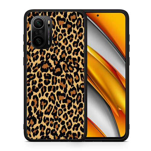 Θήκη Xiaomi Mi 11i Leopard Animal από τη Smartfits με σχέδιο στο πίσω μέρος και μαύρο περίβλημα | Xiaomi Mi 11i Leopard Animal case with colorful back and black bezels