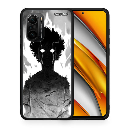 Θήκη Xiaomi Poco F3 Anime Boy από τη Smartfits με σχέδιο στο πίσω μέρος και μαύρο περίβλημα | Xiaomi Poco F3 Anime Boy case with colorful back and black bezels