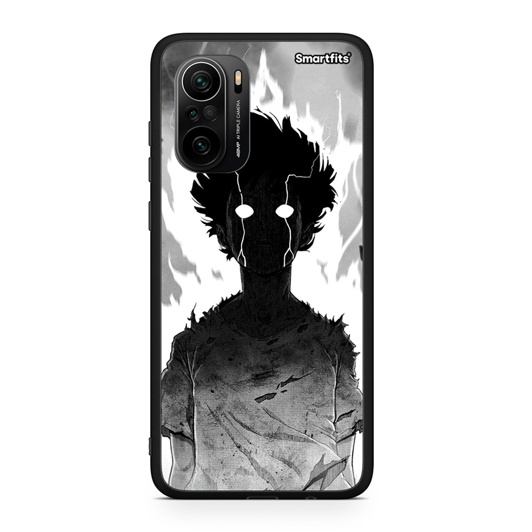 Xiaomi Poco F3 Anime Boy Θήκη από τη Smartfits με σχέδιο στο πίσω μέρος και μαύρο περίβλημα | Smartphone case with colorful back and black bezels by Smartfits