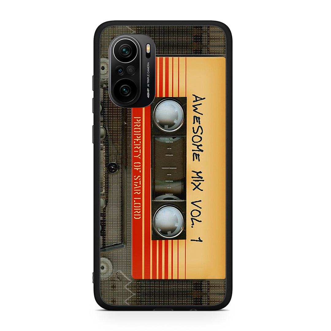 Xiaomi Mi 11i Awesome Mix θήκη από τη Smartfits με σχέδιο στο πίσω μέρος και μαύρο περίβλημα | Smartphone case with colorful back and black bezels by Smartfits