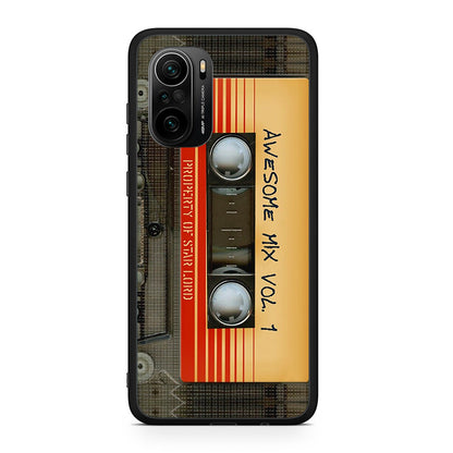 Xiaomi Poco F3 Awesome Mix θήκη από τη Smartfits με σχέδιο στο πίσω μέρος και μαύρο περίβλημα | Smartphone case with colorful back and black bezels by Smartfits