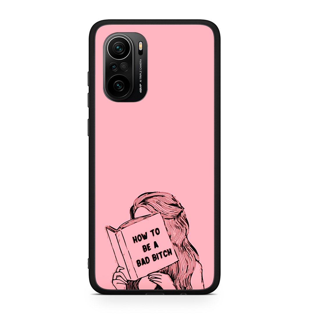 Xiaomi Poco F3 Bad Bitch θήκη από τη Smartfits με σχέδιο στο πίσω μέρος και μαύρο περίβλημα | Smartphone case with colorful back and black bezels by Smartfits