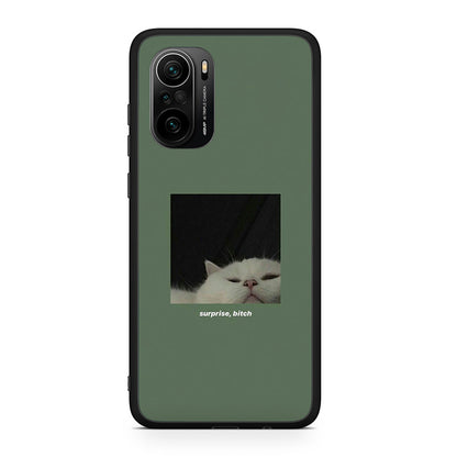 Xiaomi Mi 11i Bitch Surprise θήκη από τη Smartfits με σχέδιο στο πίσω μέρος και μαύρο περίβλημα | Smartphone case with colorful back and black bezels by Smartfits