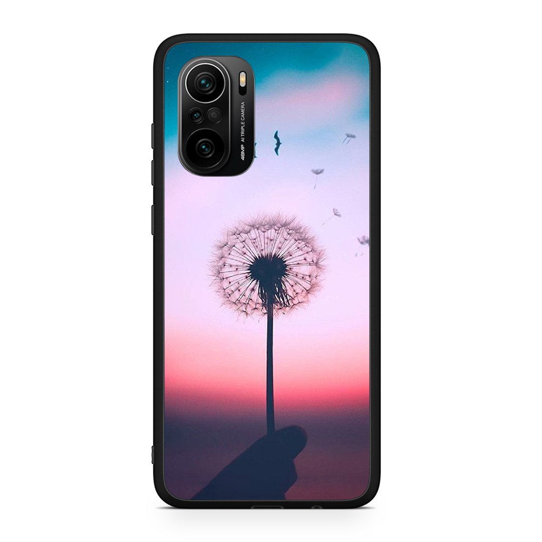 Xiaomi Mi 11i Wish Boho θήκη από τη Smartfits με σχέδιο στο πίσω μέρος και μαύρο περίβλημα | Smartphone case with colorful back and black bezels by Smartfits