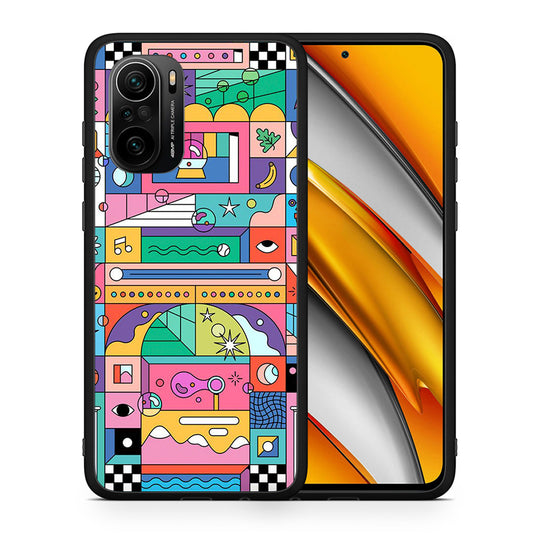 Θήκη Xiaomi Mi 11i Bubbles Soap από τη Smartfits με σχέδιο στο πίσω μέρος και μαύρο περίβλημα | Xiaomi Mi 11i Bubbles Soap case with colorful back and black bezels