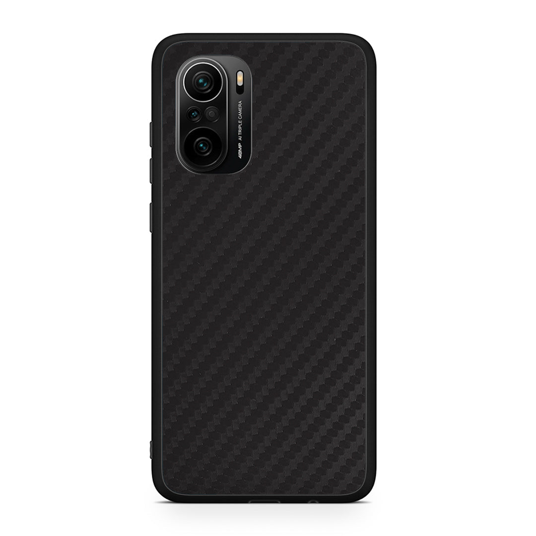 Xiaomi Poco F3 Carbon Black θήκη από τη Smartfits με σχέδιο στο πίσω μέρος και μαύρο περίβλημα | Smartphone case with colorful back and black bezels by Smartfits