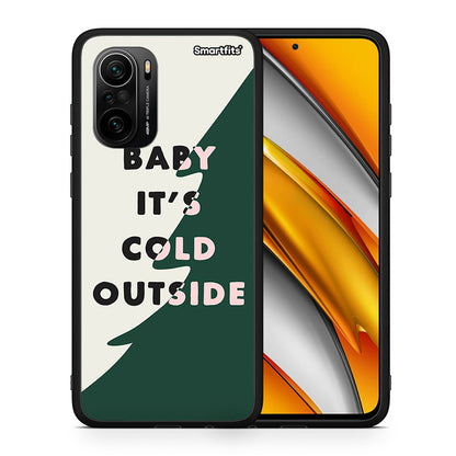 Θήκη Xiaomi Mi 11i Cold Outside από τη Smartfits με σχέδιο στο πίσω μέρος και μαύρο περίβλημα | Xiaomi Mi 11i Cold Outside case with colorful back and black bezels
