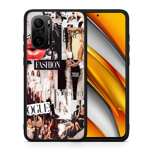 Θήκη Αγίου Βαλεντίνου Xiaomi Mi 11i Collage Fashion από τη Smartfits με σχέδιο στο πίσω μέρος και μαύρο περίβλημα | Xiaomi Mi 11i Collage Fashion case with colorful back and black bezels