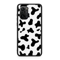 Thumbnail for Xiaomi Poco F3 Cow Print θήκη από τη Smartfits με σχέδιο στο πίσω μέρος και μαύρο περίβλημα | Smartphone case with colorful back and black bezels by Smartfits