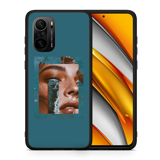 Θήκη Xiaomi Poco F3 Cry An Ocean από τη Smartfits με σχέδιο στο πίσω μέρος και μαύρο περίβλημα | Xiaomi Poco F3 Cry An Ocean case with colorful back and black bezels