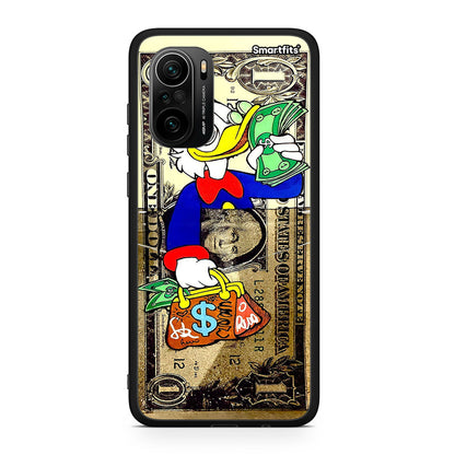 Xiaomi Mi 11i Duck Money Θήκη από τη Smartfits με σχέδιο στο πίσω μέρος και μαύρο περίβλημα | Smartphone case with colorful back and black bezels by Smartfits