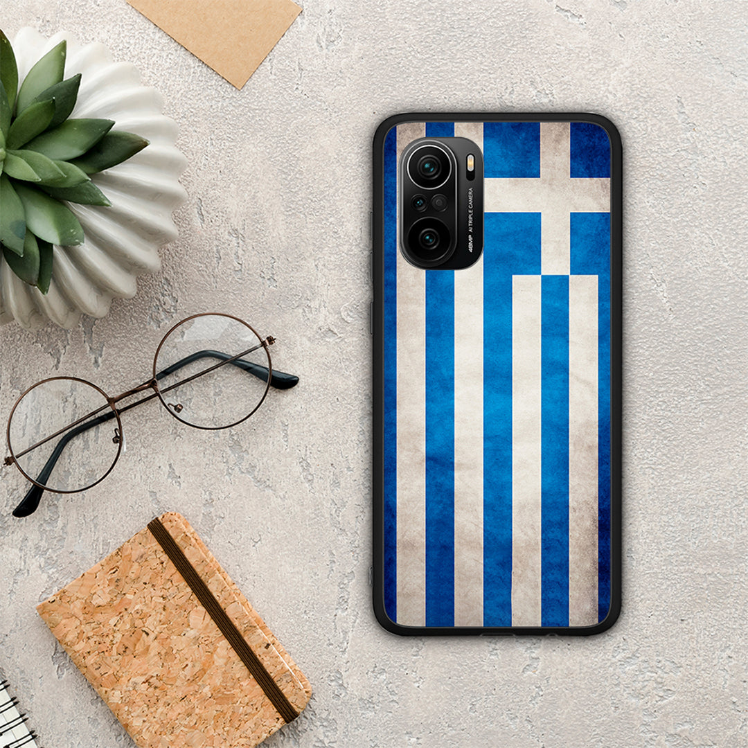 Flag Greek - Xiaomi Poco F3 θήκη
