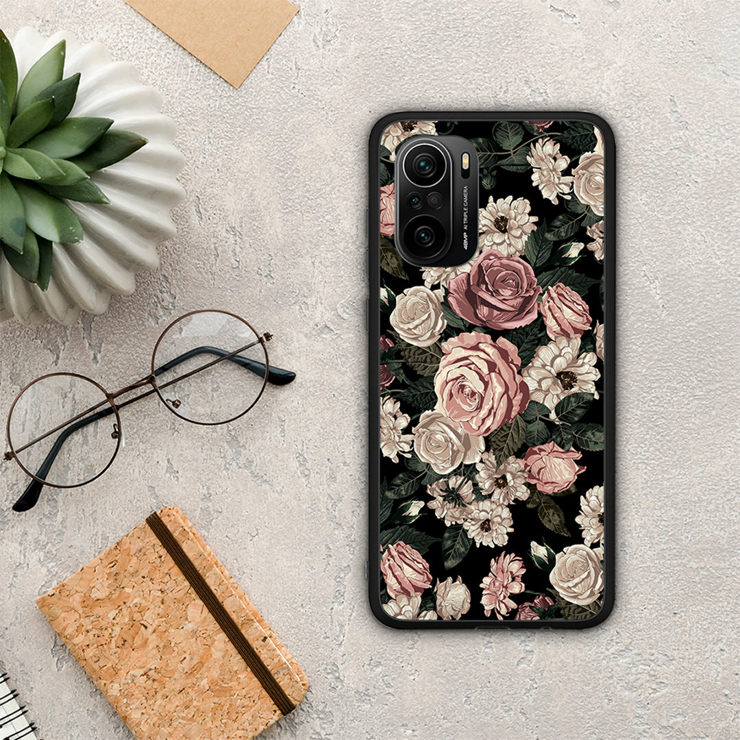 Flower Wild Roses - Xiaomi Poco F3 θήκη