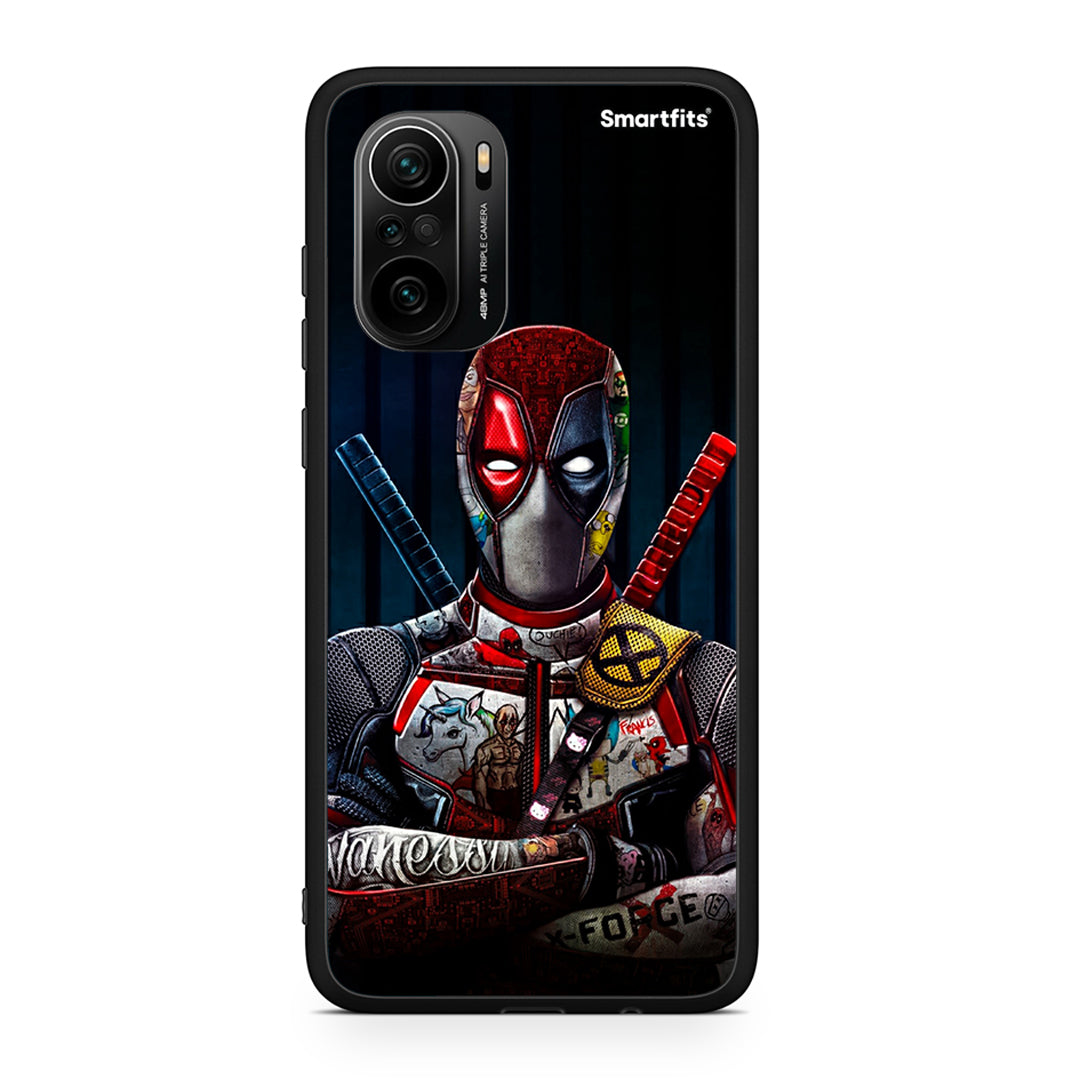 Xiaomi Poco F3 Funny Guy θήκη από τη Smartfits με σχέδιο στο πίσω μέρος και μαύρο περίβλημα | Smartphone case with colorful back and black bezels by Smartfits