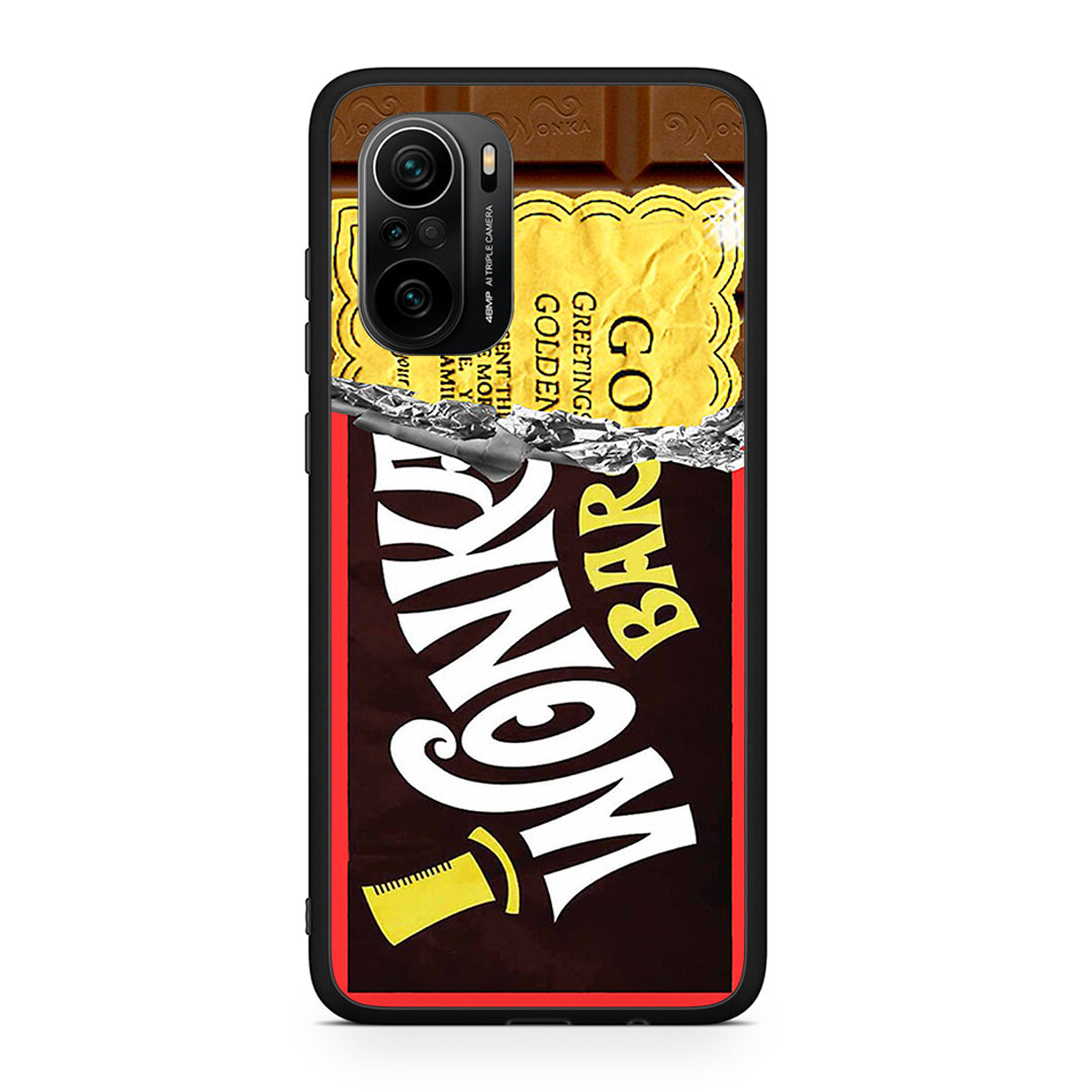 Xiaomi Poco F3 Golden Ticket θήκη από τη Smartfits με σχέδιο στο πίσω μέρος και μαύρο περίβλημα | Smartphone case with colorful back and black bezels by Smartfits