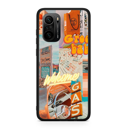 Xiaomi Poco F3 Groovy Babe Θήκη Αγίου Βαλεντίνου από τη Smartfits με σχέδιο στο πίσω μέρος και μαύρο περίβλημα | Smartphone case with colorful back and black bezels by Smartfits