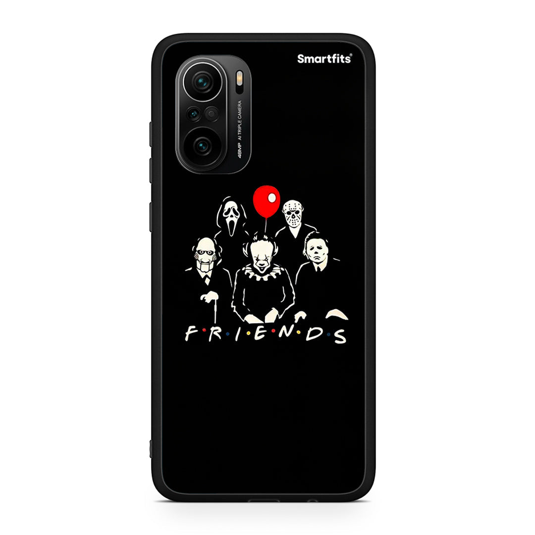 Xiaomi Mi 11i Halloween Friends Θήκη από τη Smartfits με σχέδιο στο πίσω μέρος και μαύρο περίβλημα | Smartphone case with colorful back and black bezels by Smartfits