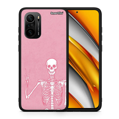 Θήκη Xiaomi Poco F3 Halloween Motivation από τη Smartfits με σχέδιο στο πίσω μέρος και μαύρο περίβλημα | Xiaomi Poco F3 Halloween Motivation case with colorful back and black bezels