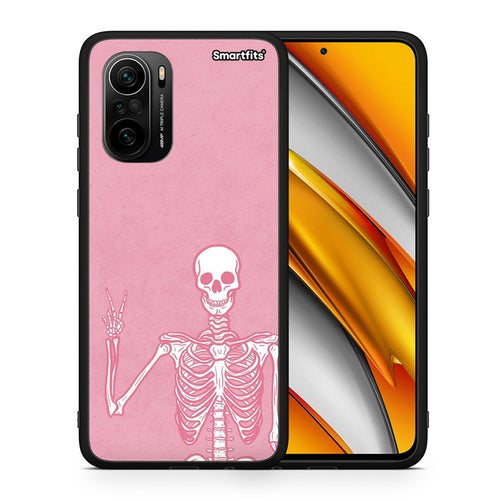 Θήκη Xiaomi Poco F3 Halloween Motivation από τη Smartfits με σχέδιο στο πίσω μέρος και μαύρο περίβλημα | Xiaomi Poco F3 Halloween Motivation case with colorful back and black bezels