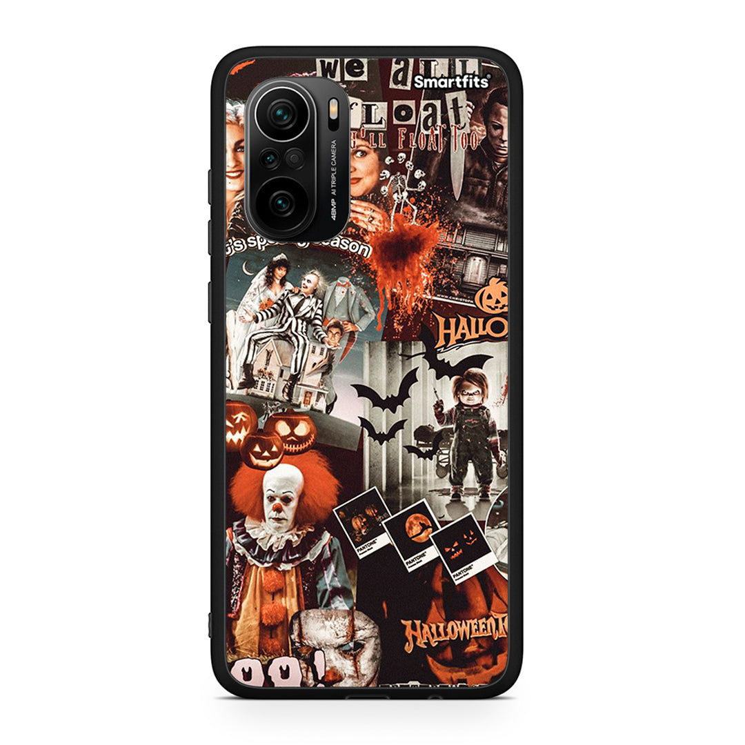 Xiaomi Poco F3 Halloween Spooky Season Θήκη από τη Smartfits με σχέδιο στο πίσω μέρος και μαύρο περίβλημα | Smartphone case with colorful back and black bezels by Smartfits