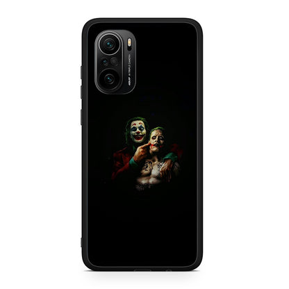 Xiaomi Poco F3 Clown Hero θήκη από τη Smartfits με σχέδιο στο πίσω μέρος και μαύρο περίβλημα | Smartphone case with colorful back and black bezels by Smartfits