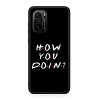 Thumbnail for Xiaomi Poco F3 How You Doin θήκη από τη Smartfits με σχέδιο στο πίσω μέρος και μαύρο περίβλημα | Smartphone case with colorful back and black bezels by Smartfits
