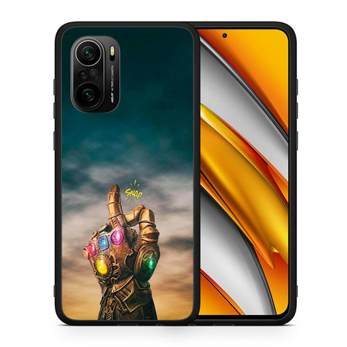 Θήκη Xiaomi Mi 11i Infinity Snap από τη Smartfits με σχέδιο στο πίσω μέρος και μαύρο περίβλημα | Xiaomi Mi 11i Infinity Snap case with colorful back and black bezels