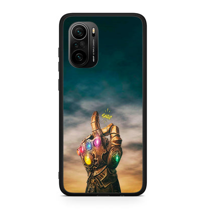 Xiaomi Poco F3 Infinity Snap θήκη από τη Smartfits με σχέδιο στο πίσω μέρος και μαύρο περίβλημα | Smartphone case with colorful back and black bezels by Smartfits